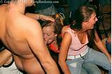 Lucky man enjoys a group blow job on the party - 008