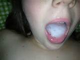 Homemade amateur teen girlfriend sucks and swallows 6 picture