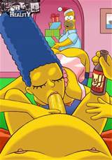 Nude Marge Simpson Cartoon