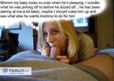 blowjob cocksucker milf caption blonde humor mother son taboo mother ...