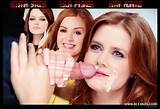 Emma Stone, Isla Fisher & Amy Adams Blowjob Cumshot Facial Porn Fake ...