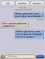 When I get home I want you to give me a blow job. can u not be a bit ...