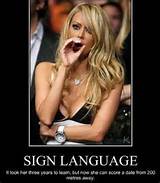 Sign Language blow job jenna jameson