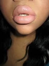 Sensual full lips that would get you hard in no time.