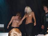 Topless Girl At Rock Concert