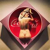 Coca Cola Advert Art Naked Woman Butt Sey Beautiful