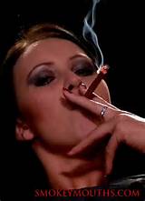 Amber Leigh smokes a large cigar as this babe masturbates till she ...