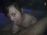 Calgary Hot Tub Porn March 19th 2014 blowjob in the water