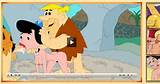 Family Guy gets blowjob from Lois + The Flintstones 3some.