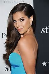 Roselyn Sanchez braless wearing hot blue strapless dress at 2013 ...