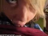 Blonde Emo Teen Pov Blowjob