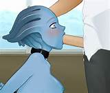 Liara T'Soni Sucking Cock | Mass Effect Hentai Image