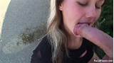 Ice cream blowjob