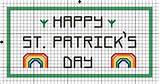 free dirty adult ecards free cross stitch solid color Happy St. Pats ...