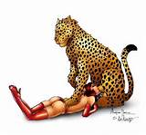 animal ass zoofilia blow_job bubble_butt cheetah cum_in_mouth deep ...